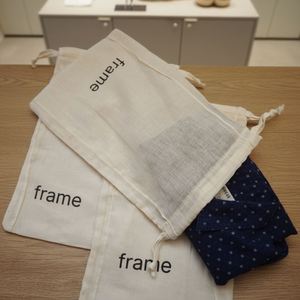 Bolsa de algodón ecológica para zapatos, con cordón, personalizada con logo impreso, para ropa, embalaje, regalos, bolsa antipolvo, ¡Gran oferta! - Product Image 4
