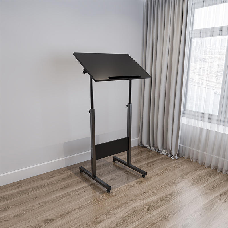 รุ่นตั้ง: 60x40 ซม. เอียง สีดำ (แบบหนา)