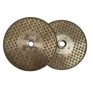 High efficiency Double sides marble grinding electroplated blade for hard stone from China manufacturer