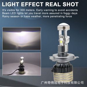 A81 Car <b>LED</b> <b>Headlights</b> H4 30000 Lm 70W Bi-Xenon Projector High Low Beam Integrated - Product Image 5