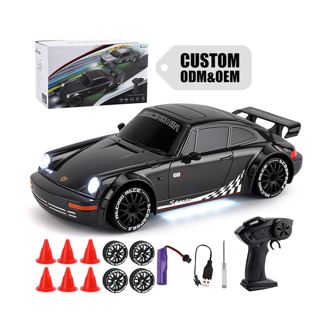 1/20 Scale 2.4GHz 4WD High Speed Remote Control Car Alloy Rechargeable Toy Racing Rc Drift Car