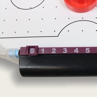 Mesa de Hockey de Aire Compacta SCVIBE de MDF para Juegos en Interiores, Diversión Familiar, Programa de Regalos