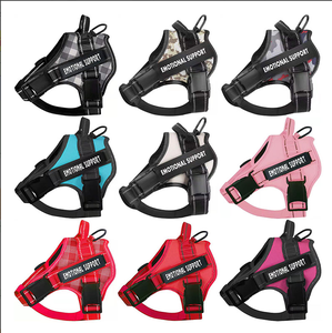 Reflective <b>Dog</b> <b>Harness</b> Vest Adjustable Pet Chest Strap with ID Tag for Walking Outdoor - Product Image 4