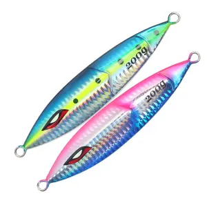 Cranky Luminous Slow Jig 200g Saltwater Slow Pitch Jigging Lure For Lure Metal Jig Fishing Tackle