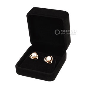 Wedding Logo <b>Jewelry</b> Packaging <b>Box</b> with Logo Velvet <b>Jewelry</b> <b>Box</b> <b>Gift</b> - Product Image 6