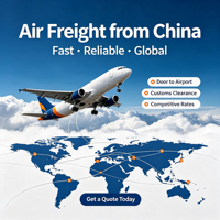 Alibaba : Consolidation de colis multi-fournisseurs à faible coût par avion et express pour l'Amérique du Nord et l'Europe, DDP taxes incluses, suivi complet, livraison rapide porte-à-porte