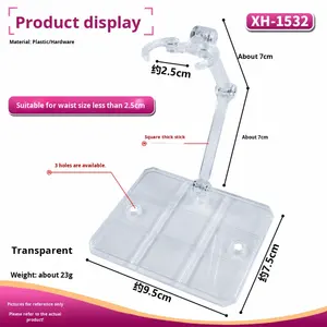 ขาตั้งโชว์สำหรับโมเดลหุ่นยนต์ RG/HG/BB/SD Gundam Tamashii Nations ขาตั้งพยุงเอวสำหรับฟิกเกอร์อนิเมะ <span class=keywords><strong>Saint</strong></span> <span class=keywords><strong>Seiya</strong></span> จำนวนมาก - Product Image 4