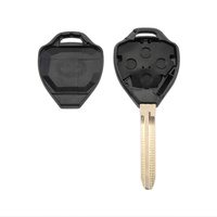 Fourniture de serrurier en gros pour Toyota Camry coque de clé de voiture porte-clés à distance vierge avec logo personnalisé