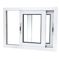 Calandre blanche à fenêtre coulissante en aluminium, design moderne de haute qualité, en acier métallique