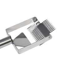 Outils d'apiculture à Double aiguille, kit en acier inoxydable, multifonctionnel, adapté aux fourchettes à déformer, grattoir à nid d'abeille