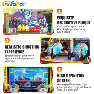 Máquina de Juego Arcade de Tiro con Bolas para 2 Jugadores, Ball Shooting Alliance, Operada con Monedas, para Centros de Juego - Product Image 5