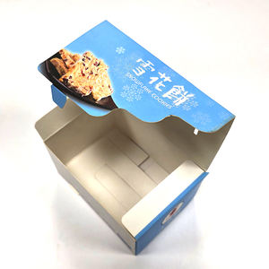 Nueva llegada Impresión personalizada 24*24*9Cm Cartón de grado alimenticio Presente Regalos Cajas de embalaje 100% de Taiwán - Product Image 2