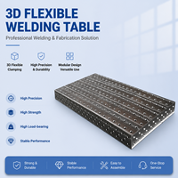 Table de soudage nitridée 3000x1500, établi de soudage modulaire 3D flexible et robuste