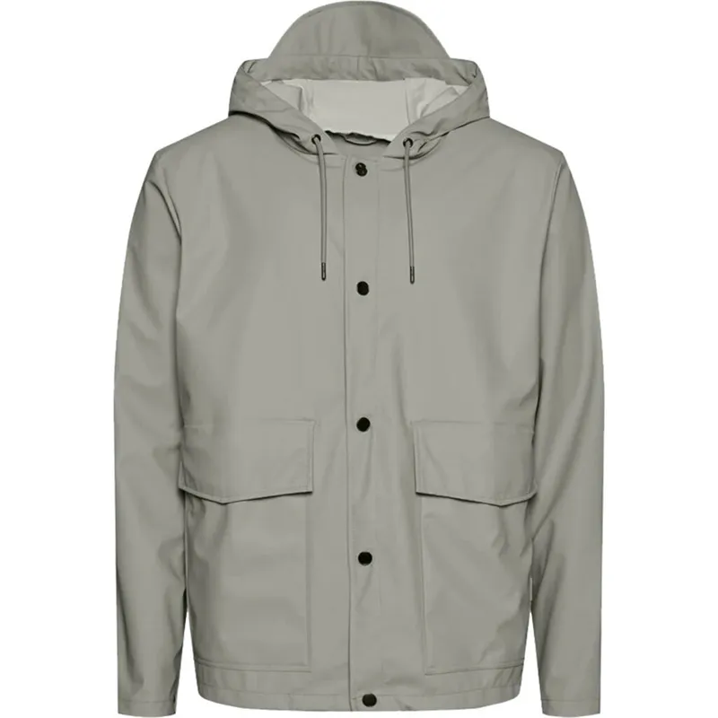 2022 Fashion Clothing Waterproof Rain Coat Autumn Custom Outdoor Winter PU Jacket