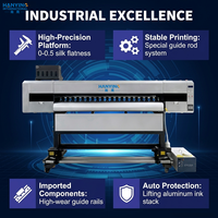 Printer Roll to Roll UV Ink 1.8m Baru dengan Printhead I3200 untuk Produksi Spanduk, Vinyl, Film Reflektif, dan Periklanan