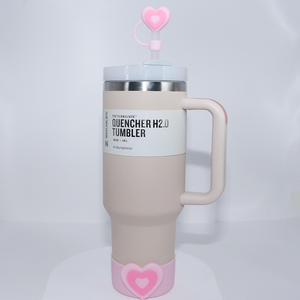 קידום חדש מתנה מחמם עיצוב טופרס קש 10 מ "מ פקקים קש כובע קש 10 מ" מ סיליקון - Product Image 6