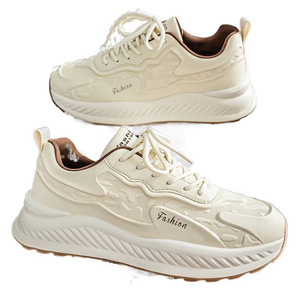 Chaussures de marche décontractées tendance pour hommes, tige en tissu extensible noir, semelle intermédiaire en caoutchouc, semelle extérieure, fermeture à bande élastique, motif rayé - Product Image 1