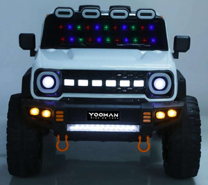 Auto Eléctrico de Juguete para Niños con Música y Luces, Tracción en las 4 Ruedas para Niños de 3 a 8 Años, Material Plástico Resistente - Product Image 5