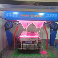 Lave-auto automatique, machine de lavage de voitures sans contact, lave-auto certifié CE, exportation mondiale