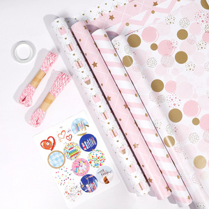 Set di Carta da <span class=keywords><strong>Disegno</strong></span> Rosa Romantica per San Valentino e <span class=keywords><strong>Compleanno</strong></span>, Rotolo Grande - Product Image 2
