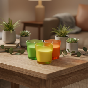 <strong>White</strong> Votive <strong>Candles</strong> for Home D&eacute;cor Weddings Holidays Party 3oz Unscented Soy Wax <strong>Candle</strong> Home Fragrance - Product Image 4