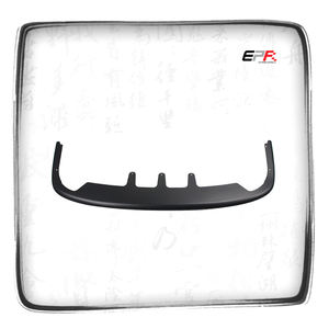 Para Subaru Impreza WRX STI GDA Bugeye 02-03, Estilo PD, Labio Delantero de Plástico PP, Negro Mate - Product Image 1