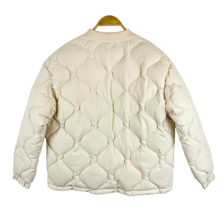 Fashion Bubble Coat Sequined Puffy Jacket Women's Down Coat Short Jacket Clothing with Hood