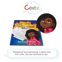 Servicio de Impresión de Libros 2025, Personalización de la Portada, Impresión Personalizada, Libro para Colorear con Agua para Niños