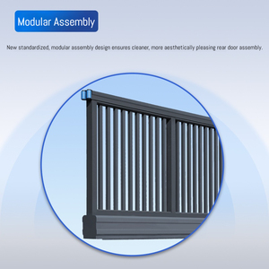 <span class=keywords><strong>Portail</strong></span> <span class=keywords><strong>coulissant</strong></span> électrique automatique QiGong - Alliage d'aluminium industriel - Garantie 1 an pour usine/jardin/école/bureau - Product Image 5