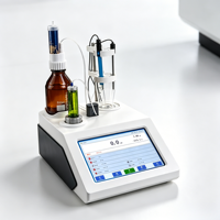 Analizador de titulación con alta repetibilidad y detección automática del punto final para laboratorios petroquímicos, de galvanoplastia y ambientales