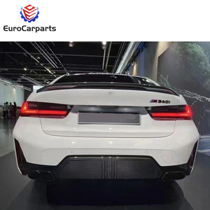 Black G20 LCI Upgrade <span class=keywords><strong>MP</strong></span> Aero Kit Car Auto Body Systems Parachoques delantero Labios Difusor trasero Big Square Rear Lip G20 LCI Bodykit <span class=keywords><strong>MP</strong></span> <span class=keywords><strong>S</strong></span> - Product Image 5