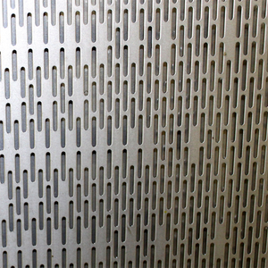 Panneau de façade décoratif en acier inoxydable 304 perforé, avec trous de 6 mm, électrogalvanisé, pour protection et écranage, sur mesure - Product Image 6