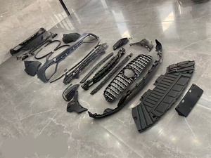 Kit Carrozzeria Stile AMG63 per <span class=keywords><strong>Mercedes</strong></span> Benz <span class=keywords><strong>GLC</strong></span> Coupé C253 2021-2022, Set Paraurti Anteriore e Posteriore - Product Image 3