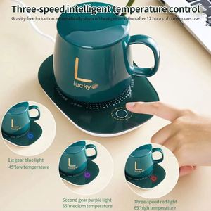 Heating <b>Pad</b> Temperature Control <b>Smart</b> Coffee Mug Cup Warmer With Custom Logo - Product Image 4