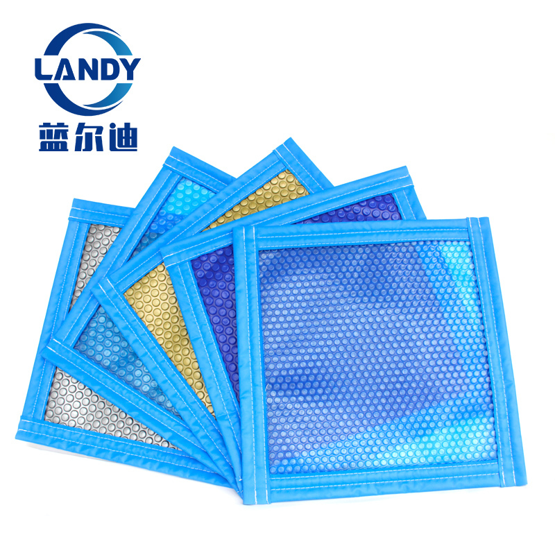 PE 18x36 Solar Pool Cover Waterproof Anti-dust Reduce Water Evaporation Swimming Pool Cover for Home Pool