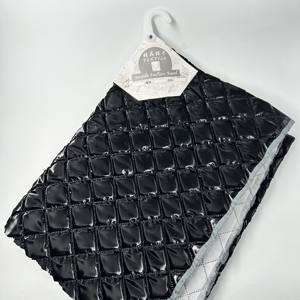 Downproof 75D Twill T400 Stretch Bonded <strong>Double</strong> <strong>Faced</strong> <strong>Quilted</strong> Polyester Down Jacket <strong>Fabric</strong> - Product Image 2