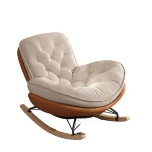 Fauteuil inclinable moderne en tissu pour balcon, idéal pour chambre et salon – Meuble de maison très prisé - Product Image 3