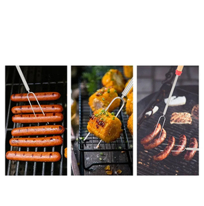 FDA chấp thuận BBQ công cụ <span class=keywords><strong>Marshmallow</strong></span> rang thanh Kính thiên văn smores xiên mở rộng BBQ xiên 31inch - Product Image 5
