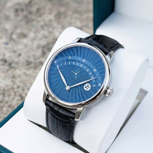 SW200 Movement Retrograde Hours <b>Watch</b> Luxury Minimalist Emissive Texture Sweeping-Type Automatic Flyback Mechanism Power Reserve - Product Image 1