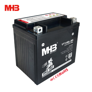 Batería <span class=keywords><strong>de</strong></span> motocicleta Mhb regulada por Válvula <span class=keywords><strong>de</strong></span> plomo ácido 14ah Mf Superior para motocicleta eléctrica - Product Image 1