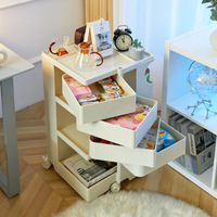 HOT Creative chariot table de chevet nordique Internet célébrité armoire de rangement ménage salon ins armoire amovible snack casier