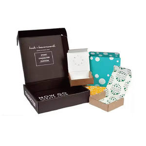 Boîtes d'expédition en carton populaires, robustes, jetables, écologiques et recyclables, avec logo personnalisé pour petits appareils électroniques grand public - Product Image 2