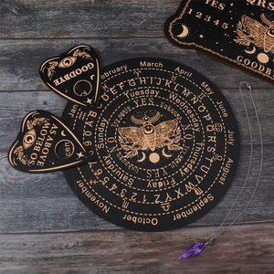 Việt Nam Tôn Giáo Nghệ Thuật Phong Cách Bằng Gỗ Siêu Hình Tin Nhắn Bảng Bói Toán Công Cụ Cho Tinh Thần Huyền Bí Thực Hành - Product Image 2