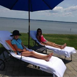 Toalla <span class=keywords><strong>de</strong></span> sillón personalizada con bolsillo para <span class=keywords><strong>playa</strong></span> pobre - Product Image 2