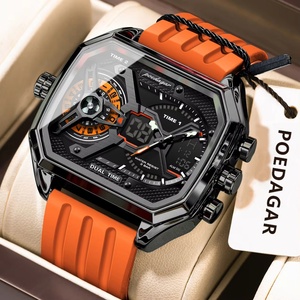 Business Men's <b>Watch</b> Chronograph Date Silicone Strap Quartz Man <b>Watch</b> Waterproof Luminous Fashion <b>Watches</b> for Men Reloj - Product Image 1