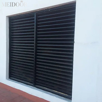 Meidoor Wholesale Projects - Stores verticaux motorisés en alliage d'aluminium, pare-soleil coupe-vent à lames orientables