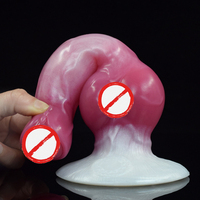 Vibromasseur télescopique télécommandé avec fonction de chauffage, en silicone souple, étanche