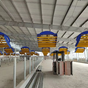 Ventilateur d'extraction industriel électrique de 72 pouces avec roulement à billes, débit d'air de 70 500 CFM pour la ventilation du bétail et le refroidissement des bovins, en stock aux États-Unis - Product Image 1