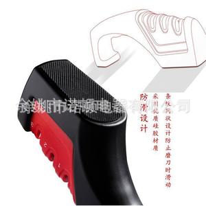 Afilador de cuchillos manual Nuoten de múltiples granos, herramienta de afilado de cerámica y carburo de tungsteno para cuchillos de cocina - Product Image 2