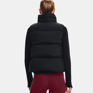 Customize High Quality Winter Coat Fashion <strong>Women</strong> <strong>Puffer</strong> Vest High Collar Down Vest <strong>Gilet</strong> - Product Image 2